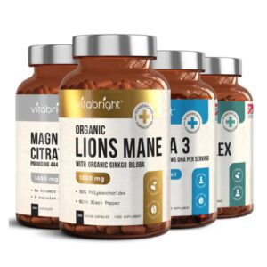 Lions Mane Over 50s supplements bundle