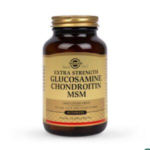 Solgar Extra Strength Glucosamine Chondroitin MSM 60 Tablets